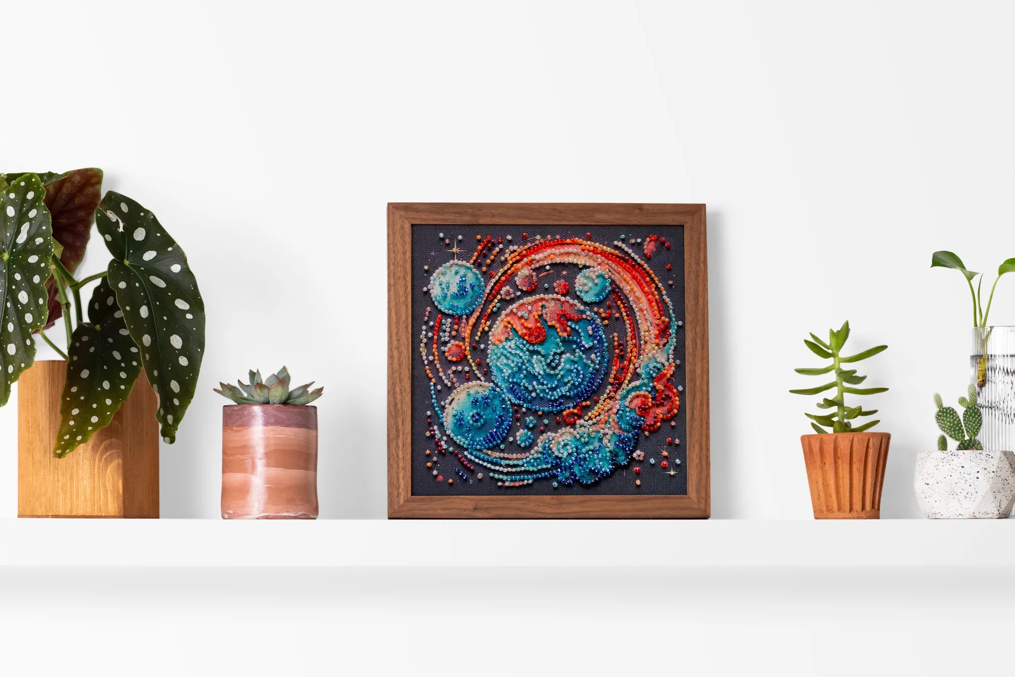 Bead Embroidery Kit Mini Bead embroidery kit Cosmic energy