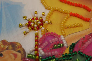 Bead Embroidery Kit Mini Bead embroidery kit Young magician