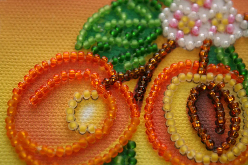 Magnets Bead Embroidery Kit Magnets Bead embroidery kit Apricots