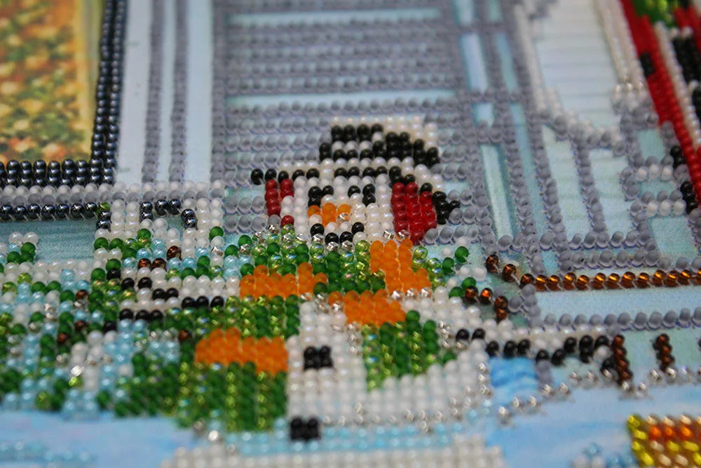Bead Embroidery Kit Main Bead Embroidery Kit Christmas story