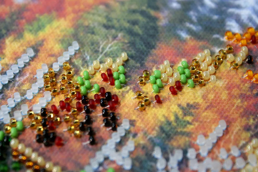 Bead Embroidery Kit Main Bead Embroidery Kit Water-mill