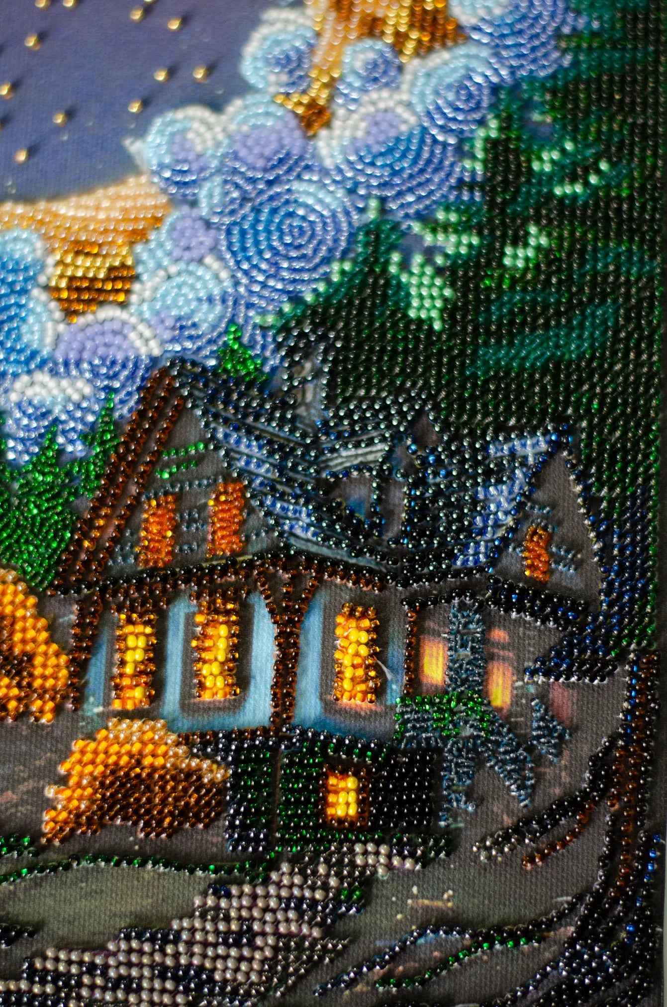 Bead Embroidery Kit Main Bead Embroidery Kit Silent Night