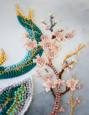 Bead Embroidery Kit Main Bead Embroidery Kit Forest Spirit