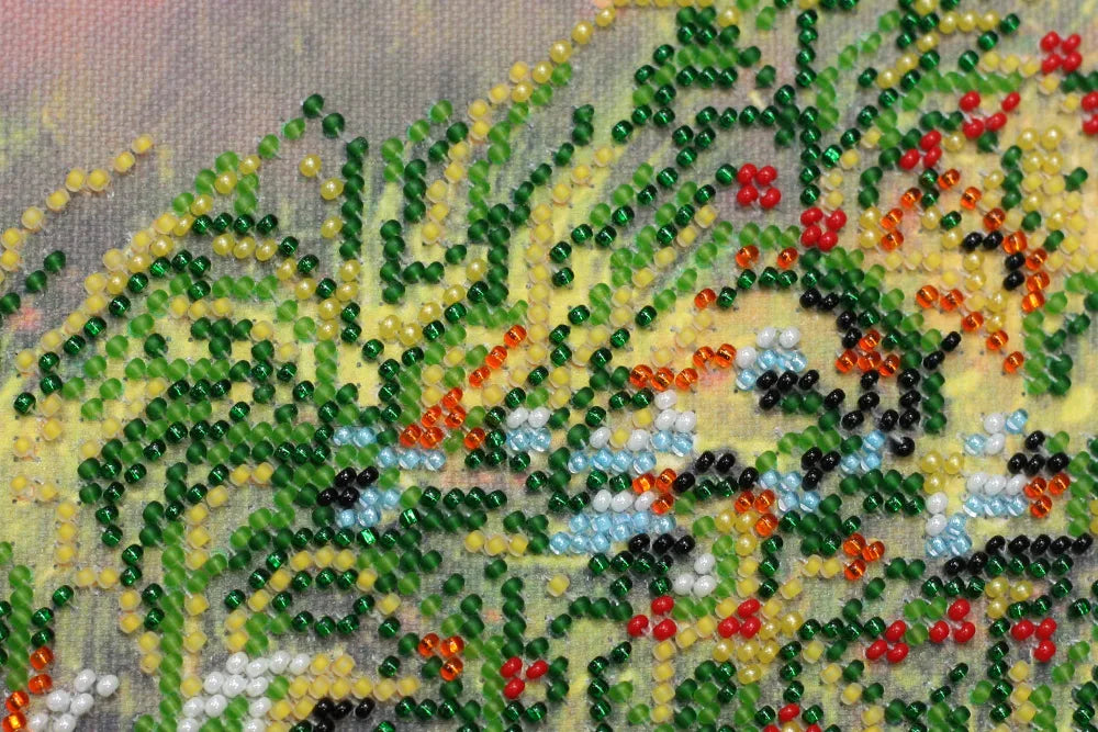 Bead Embroidery Kit Autumn scenes-2