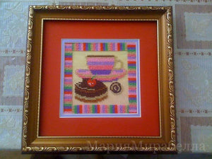 Bead Embroidery Kit Main Bead Embroidery Kit Chocolate