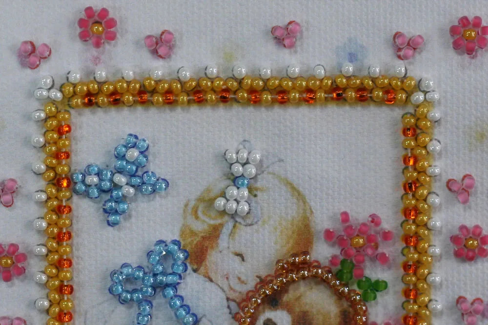 Postcards Bead Embroidery Kit Postcard Bead embroidery kit Beloved daughter