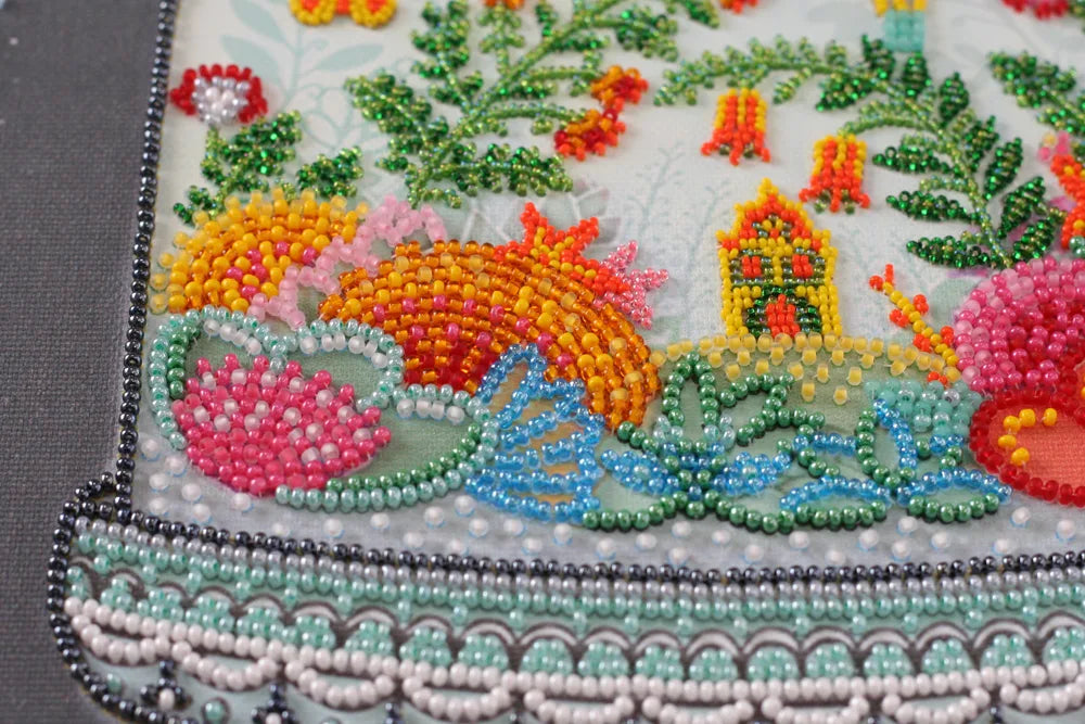Bead Embroidery Kit Main Bead Embroidery Kit Forever summer