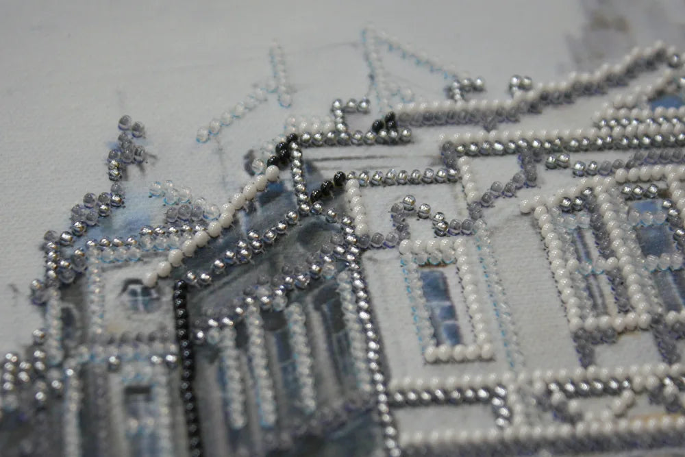 Bead Embroidery Kit Main Bead Embroidery Kit Frosty sunrise