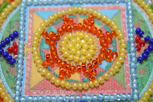 Magnets Bead Embroidery Kit Magnets Bead embroidery kit Oriental pattern - 1
