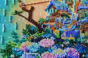 Bead Embroidery Kit Main Bead Embroidery Kit Cozy little world
