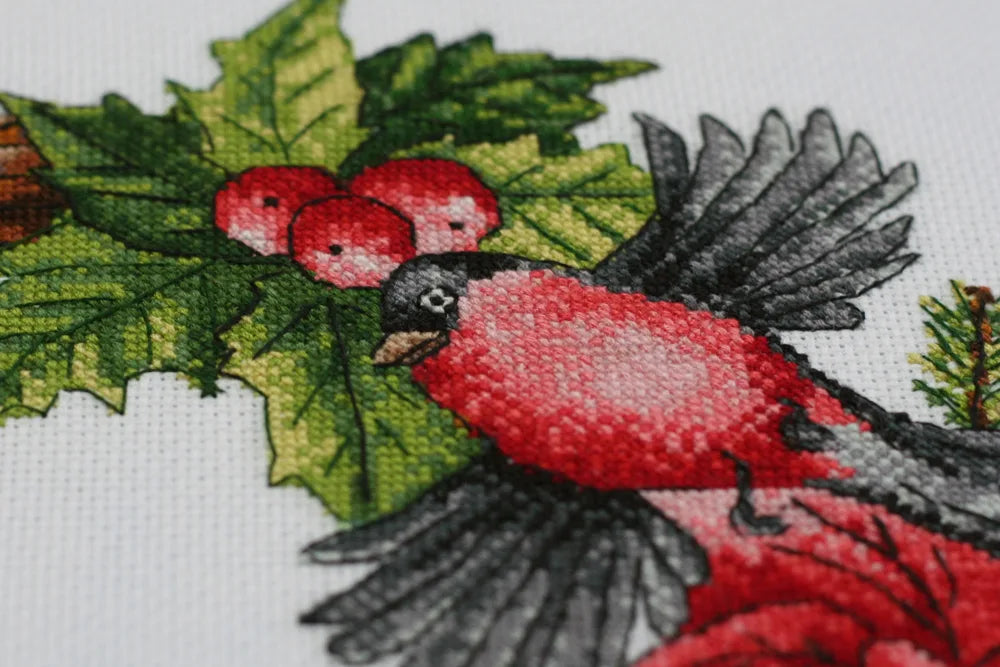 Cross Stitch Kit Cross-stitch kits Christmas wreath