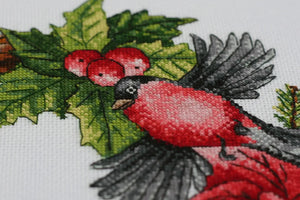 Cross Stitch Kit Cross-stitch kits Christmas wreath