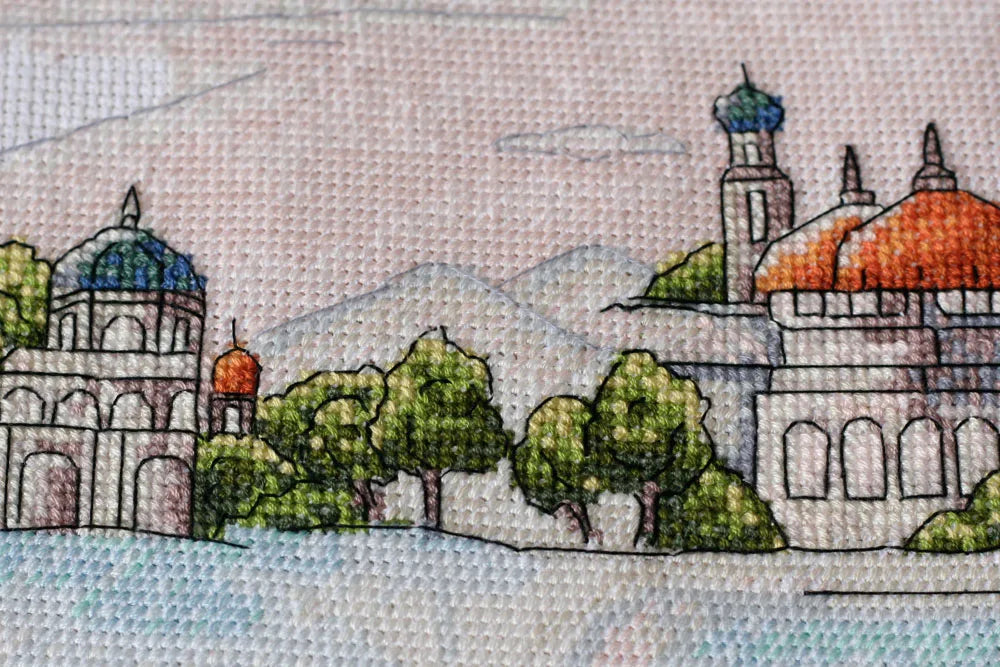 Cross Stitch Kit Cross-stitch kits Colorful domes