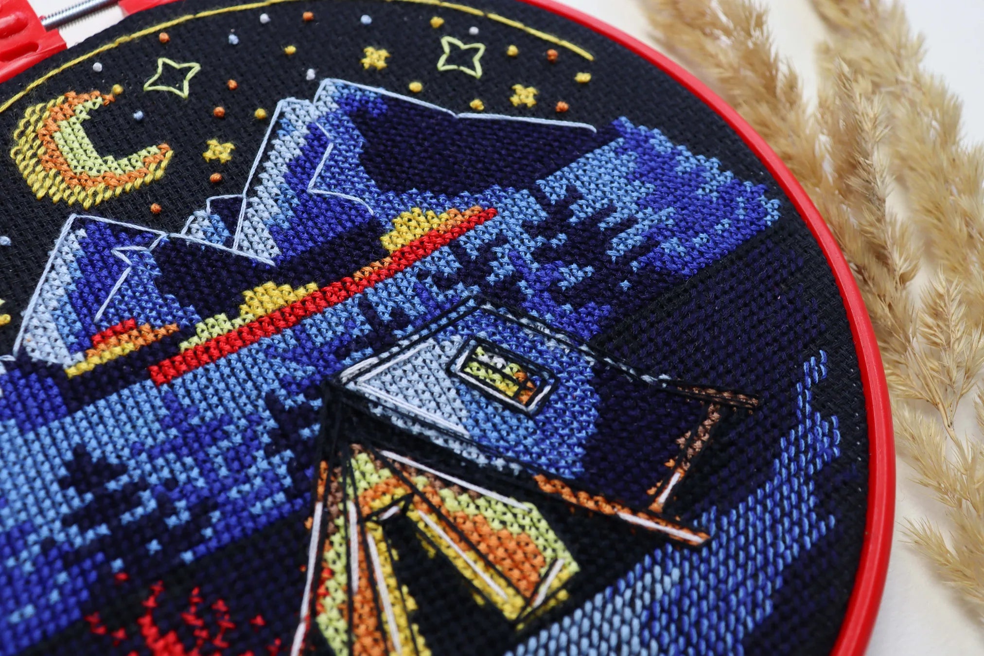 Cross Stitch Kit Cross-stitch kits Around the campfire