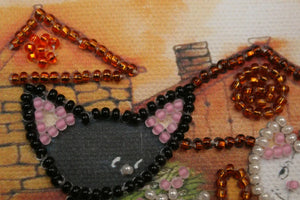Magnets Bead Embroidery Kit Magnets Bead embroidery kit On the roof