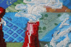Bead Embroidery Kit Main Bead Embroidery Kit Service with dots