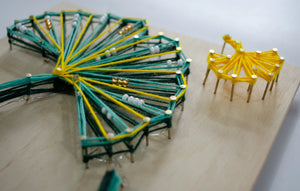 String Art Kit Creative Kit/String Art Malachite dance