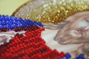 Bead Embroidery Kit Main Bead Embroidery Kit Home iconostasis «The Lord God Almighty»