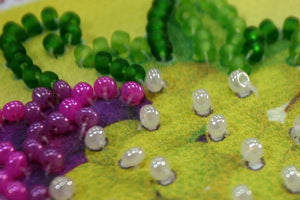 Magnets Bead Embroidery Kit Magnets Bead embroidery kit Grapes