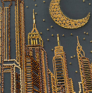 Bead Embroidery Kit Main Bead Embroidery Kit City of dreams