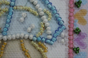 Magnets Bead Embroidery Kit Magnets Bead embroidery kit Umbrella and Flower