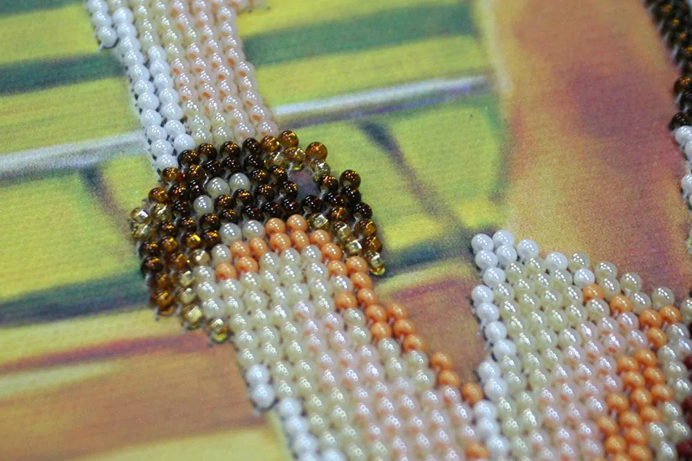 Bead Embroidery Kit At the race track