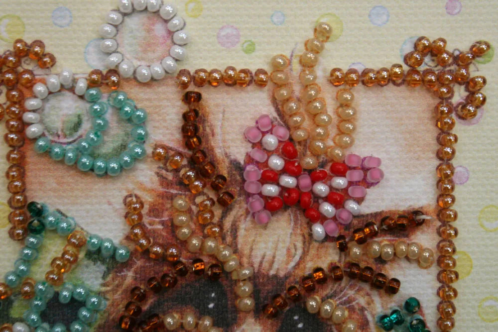 Postcards Bead Embroidery Kit Postcard bead embroidery kits York