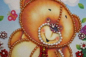 Postcards Bead Embroidery Kit Dear Dad – 1