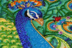 Bead Embroidery Kit Main Bead Embroidery Kit Motley fan