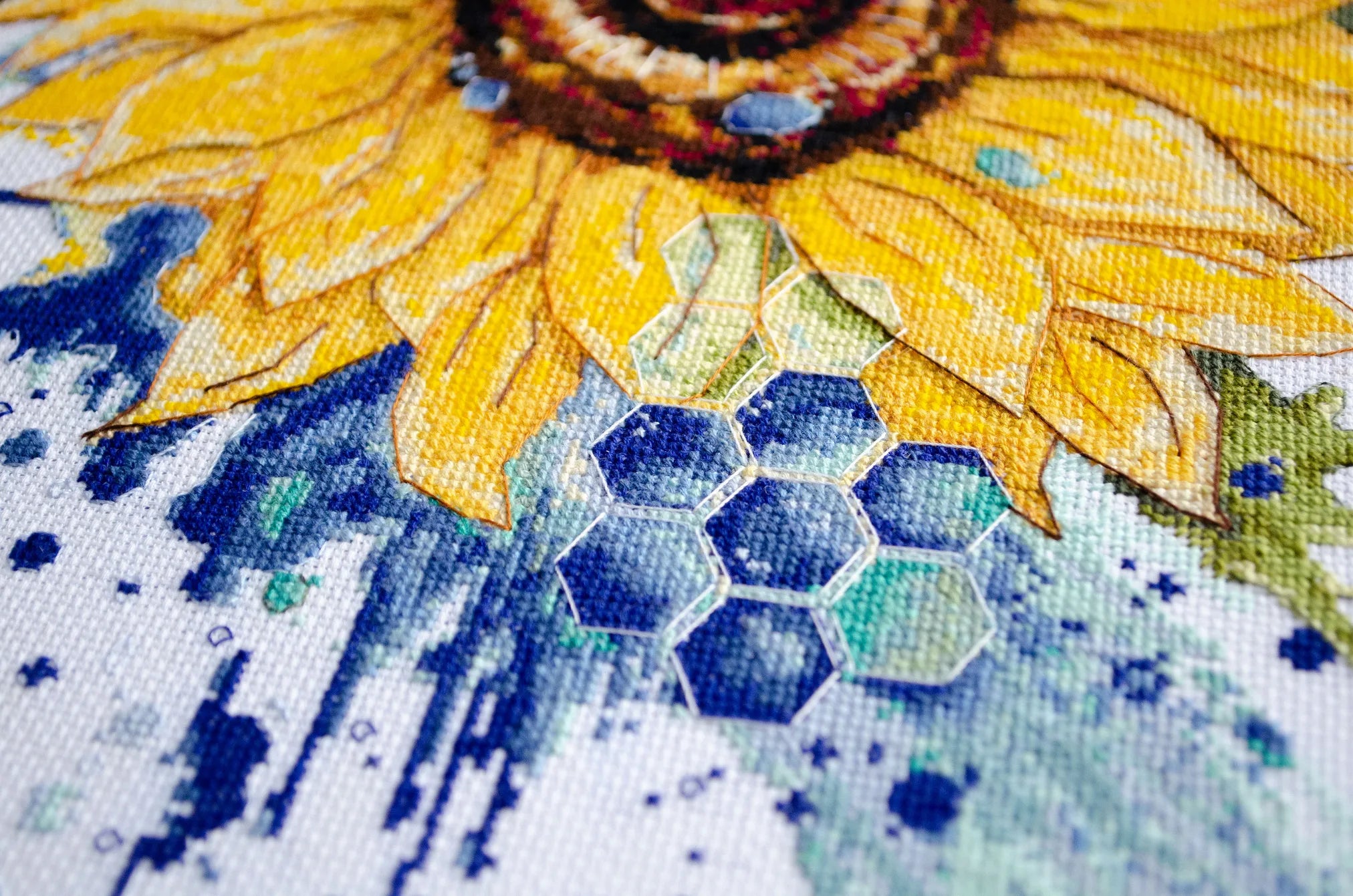 Cross Stitch Kit Cross-stitch kits The color of the sun
