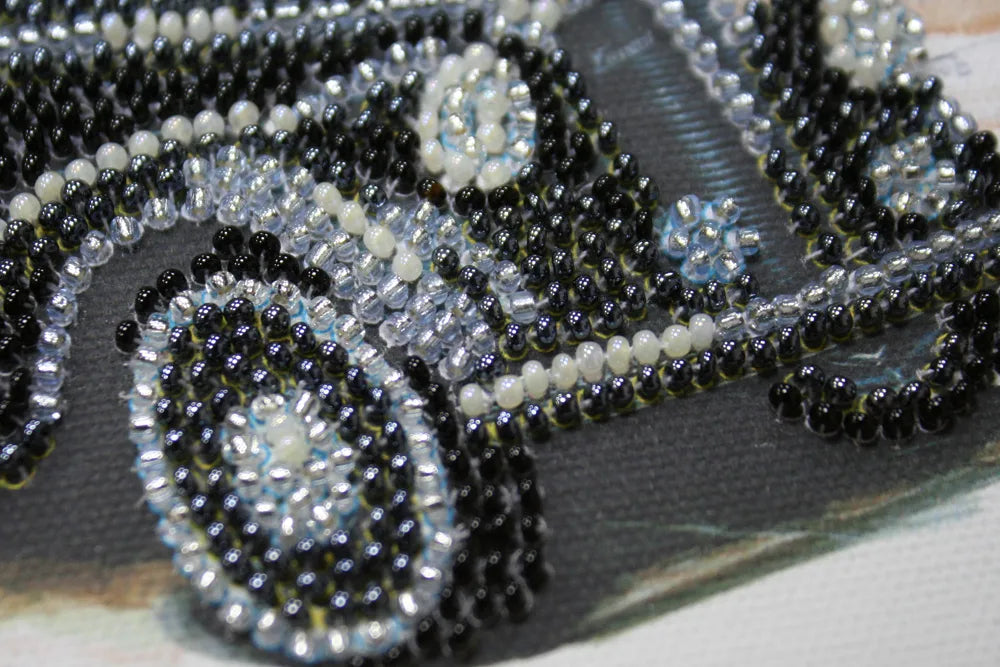 Bead Embroidery Kit Mini Bead embroidery kit Skoda Favorit