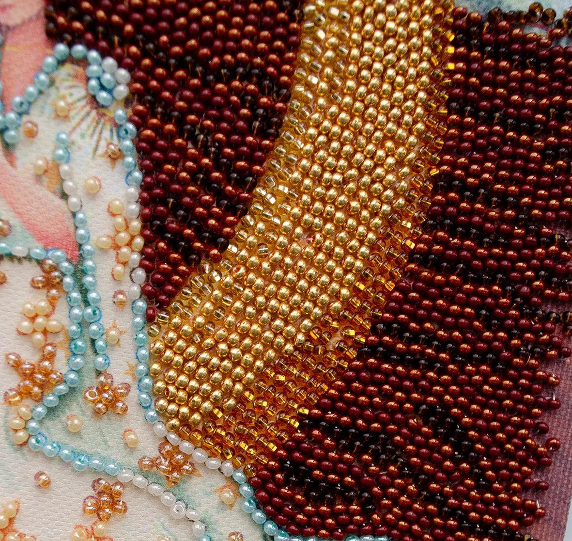 Bead Embroidery Kit Mid-sized bead embroidery kit Andromeda