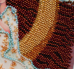 Bead Embroidery Kit Mid-sized bead embroidery kit Andromeda