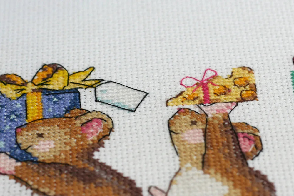 Cross Stitch Kit Cross-stitch kits We are in a hurry to greet