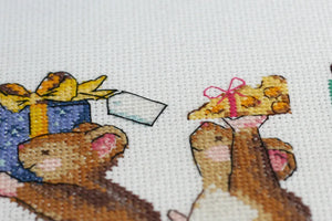 Cross Stitch Kit Cross-stitch kits We are in a hurry to greet