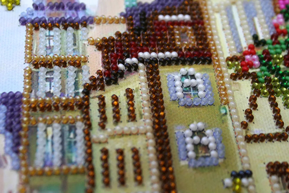Bead Embroidery Kit Main Bead Embroidery Kit The elegant century
