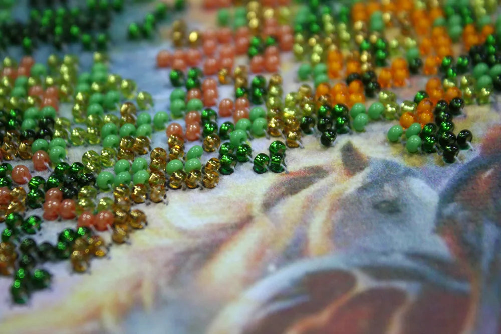 Bead Embroidery Kit Main Bead Embroidery Kit Seven horses