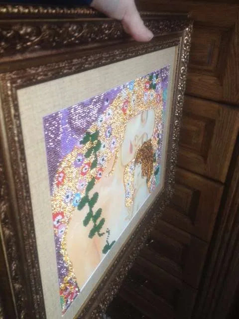 Bead Embroidery Kit Main Bead Embroidery Kit Mother and Child
