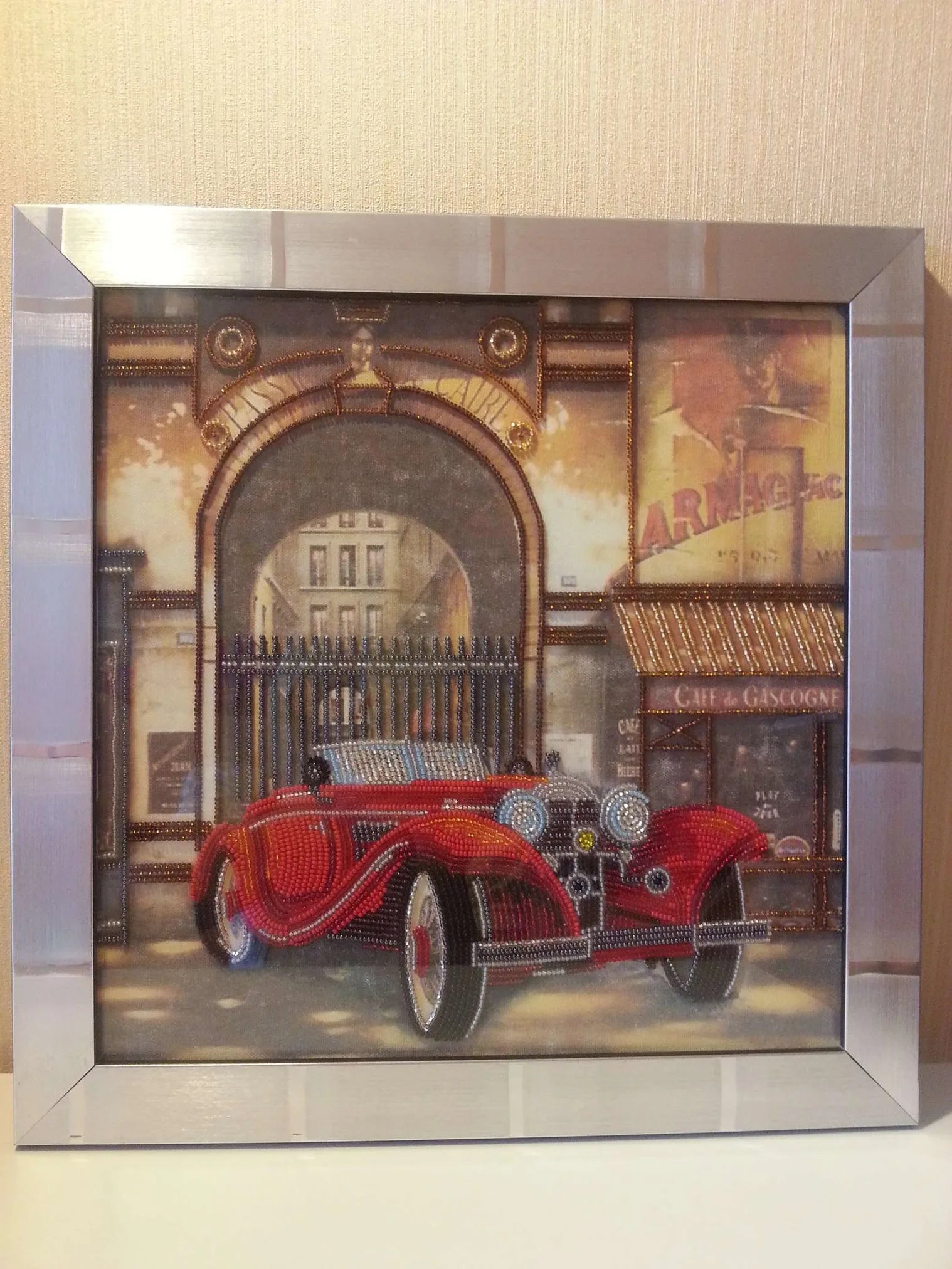 Bead Embroidery Kit Auto Retro – 1
