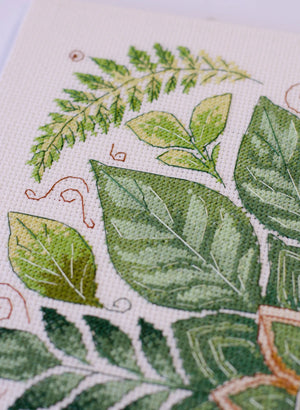 Cross Stitch Kit Cross-stitch kits Dance of the leaves