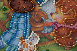 Postcards Bead Embroidery Kit Dear Grandpa – 1