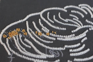 Bead Embroidery Kit Main Bead Embroidery Kit In the moonlight