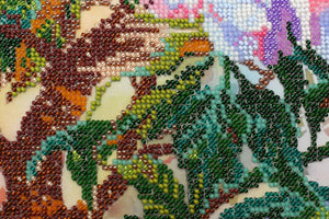 Bead Embroidery Kit Main Bead Embroidery Kit China peonies