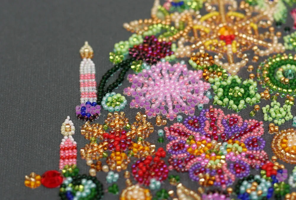 Bead Embroidery Kit Main Bead Embroidery Kit Golden lights