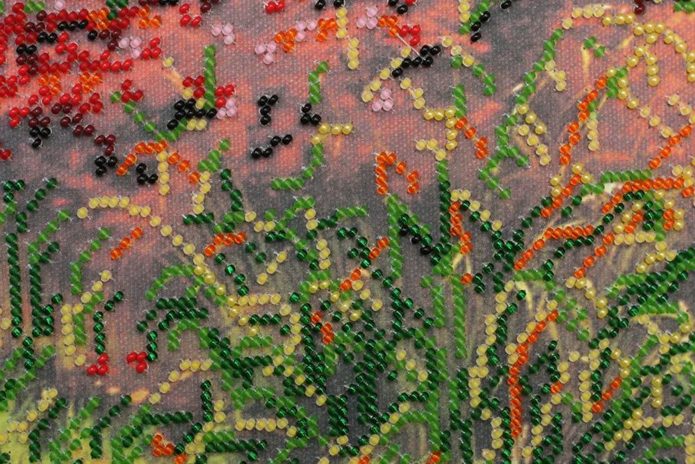 Bead Embroidery Kit Main Bead Embroidery Kit Autumn scenes-1