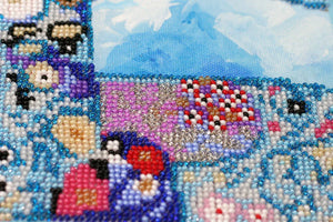 Bead Embroidery Kit Main Bead Embroidery Kit Winter tree of life