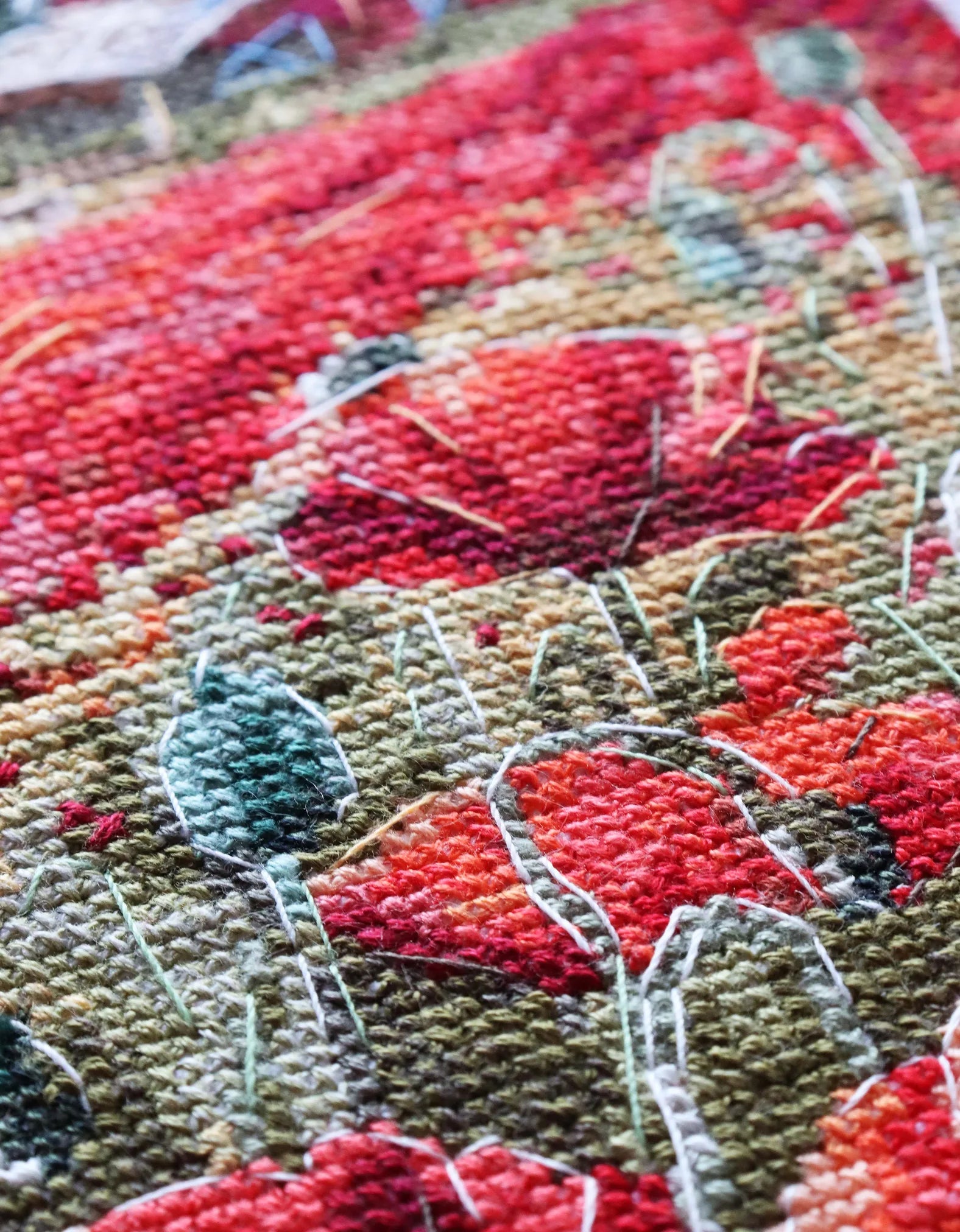Cross Stitch Kit Cross-stitch kits Poppies at sunset (Landscape)