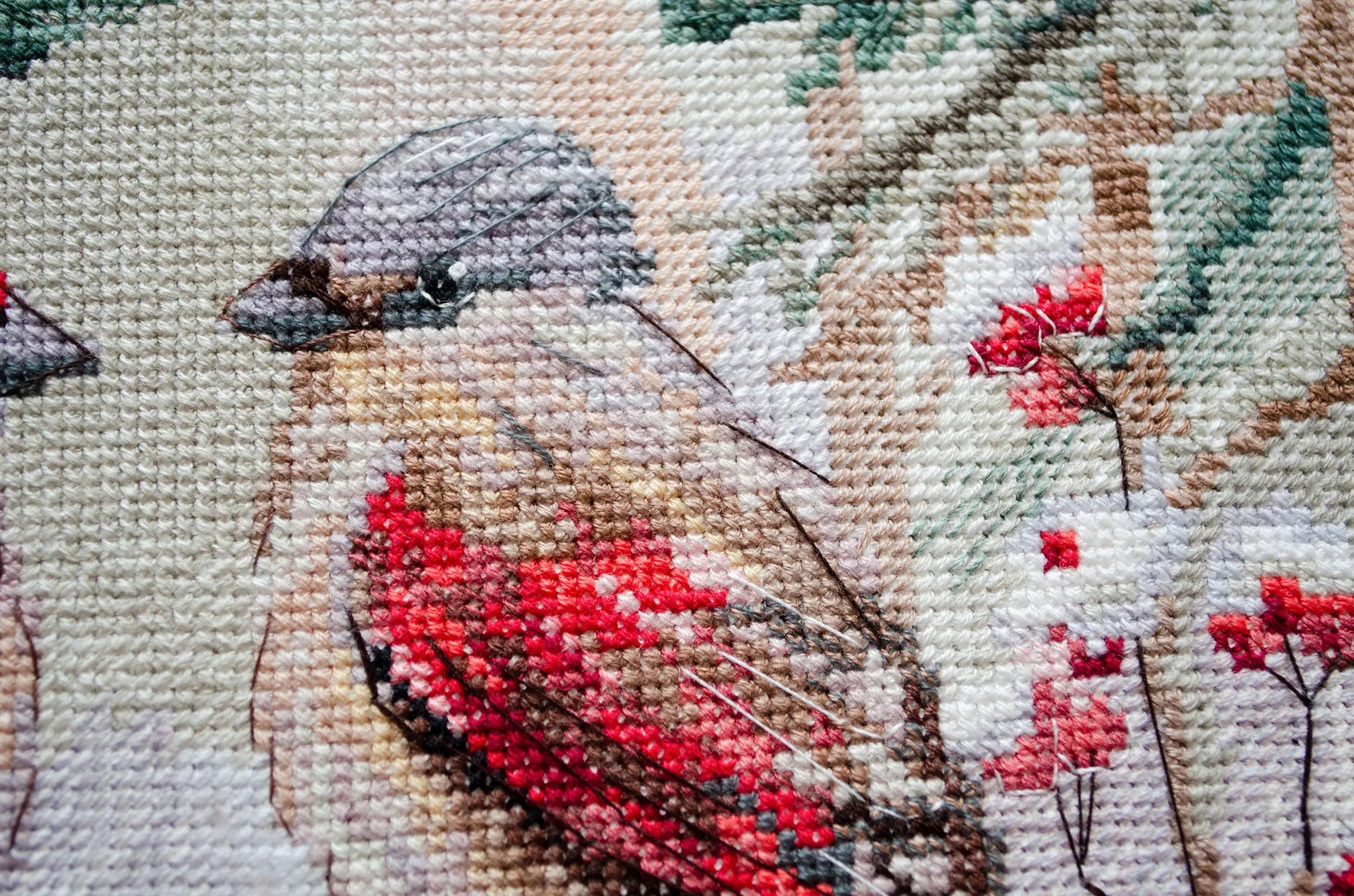 Cross Stitch Kit Cross-stitch kits Chittering about winter