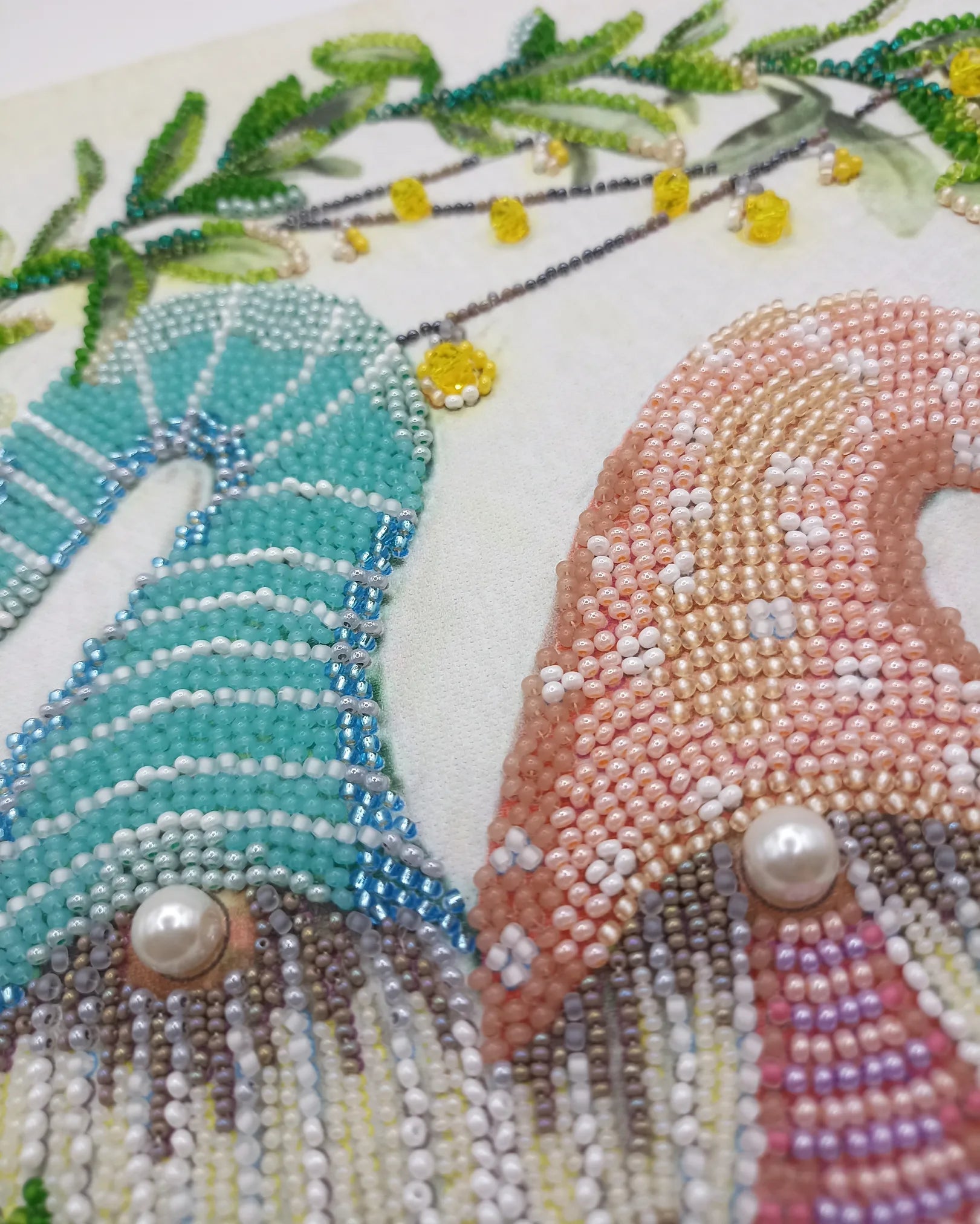 Bead Embroidery Kit Main Bead Embroidery Kit Charming couple