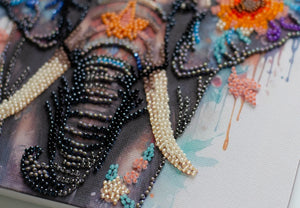Bead Embroidery Kit Mid-sized bead embroidery kit Secrets of the east